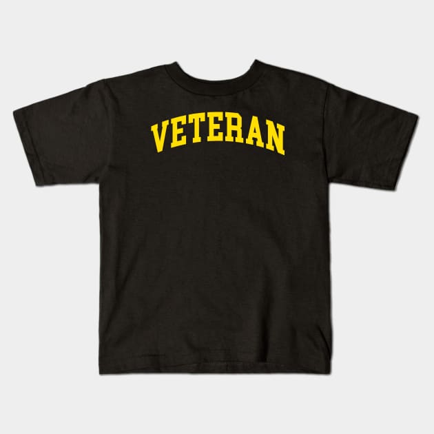 Veteran Kids T-Shirt by monkeyflip